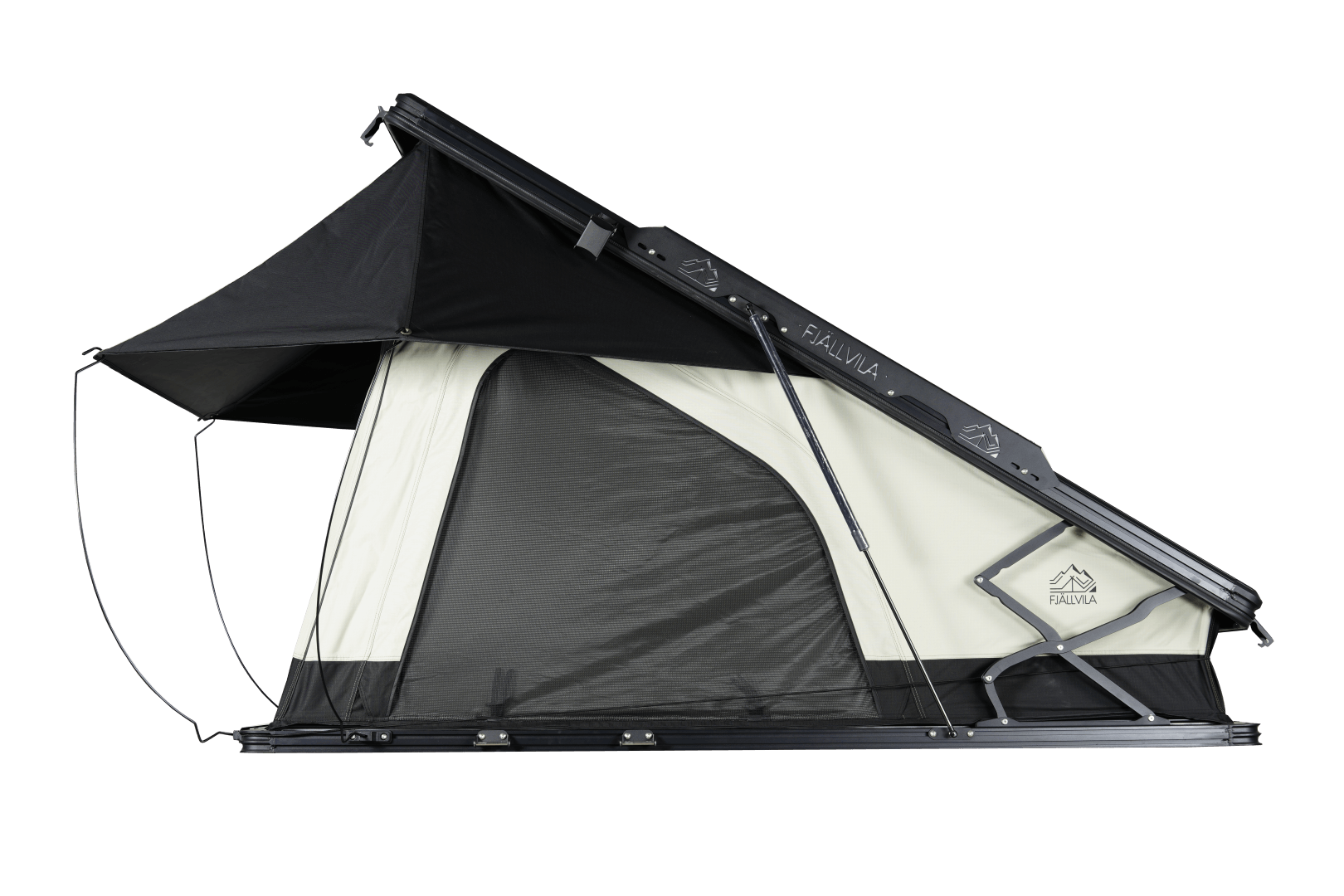 Fjällvila UppTäcka 2-person hardshell rooftop tent - cloud dancer