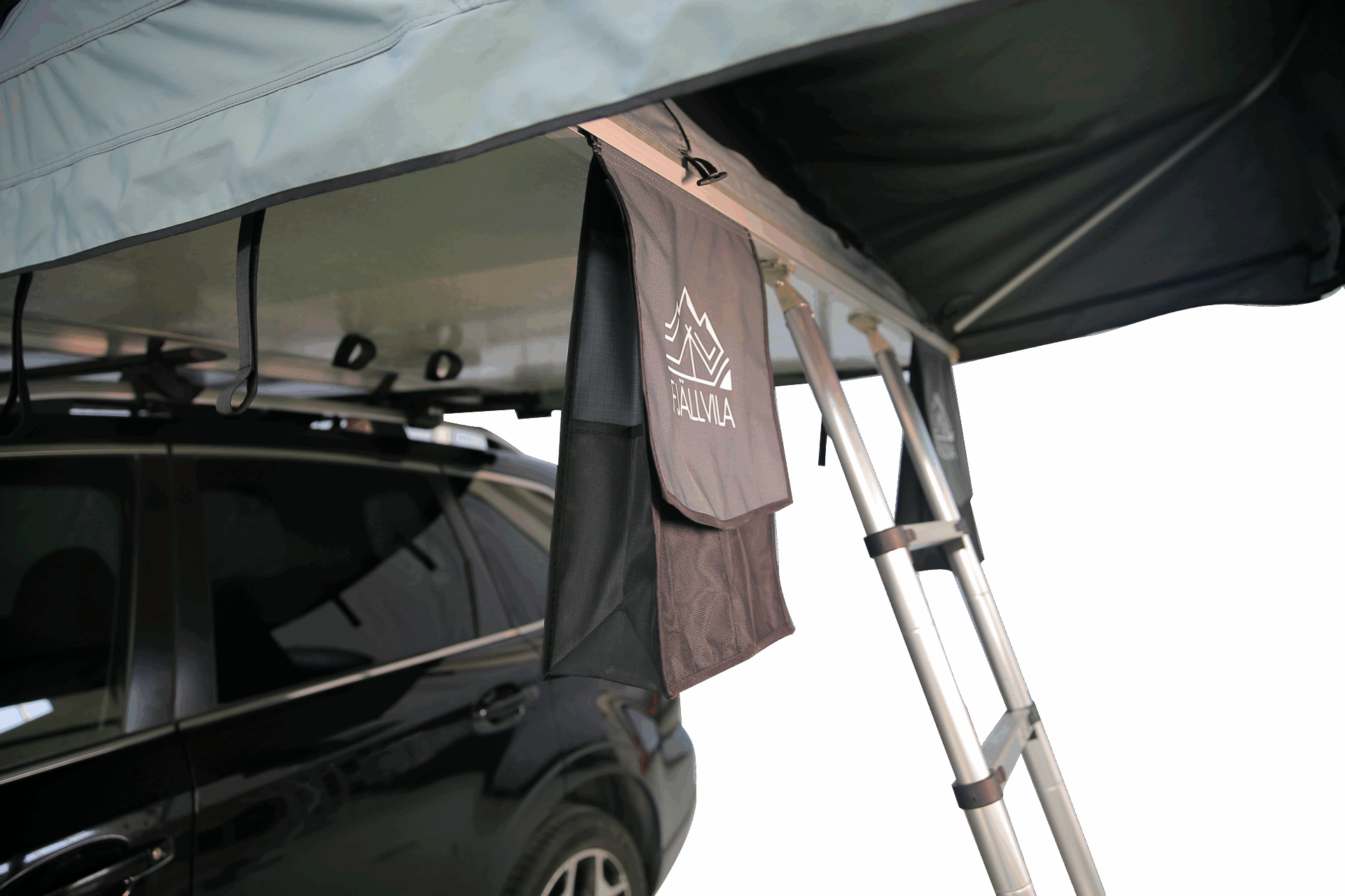 FjällVila UppLöv 140L Softcover Roof Tent Little-grey