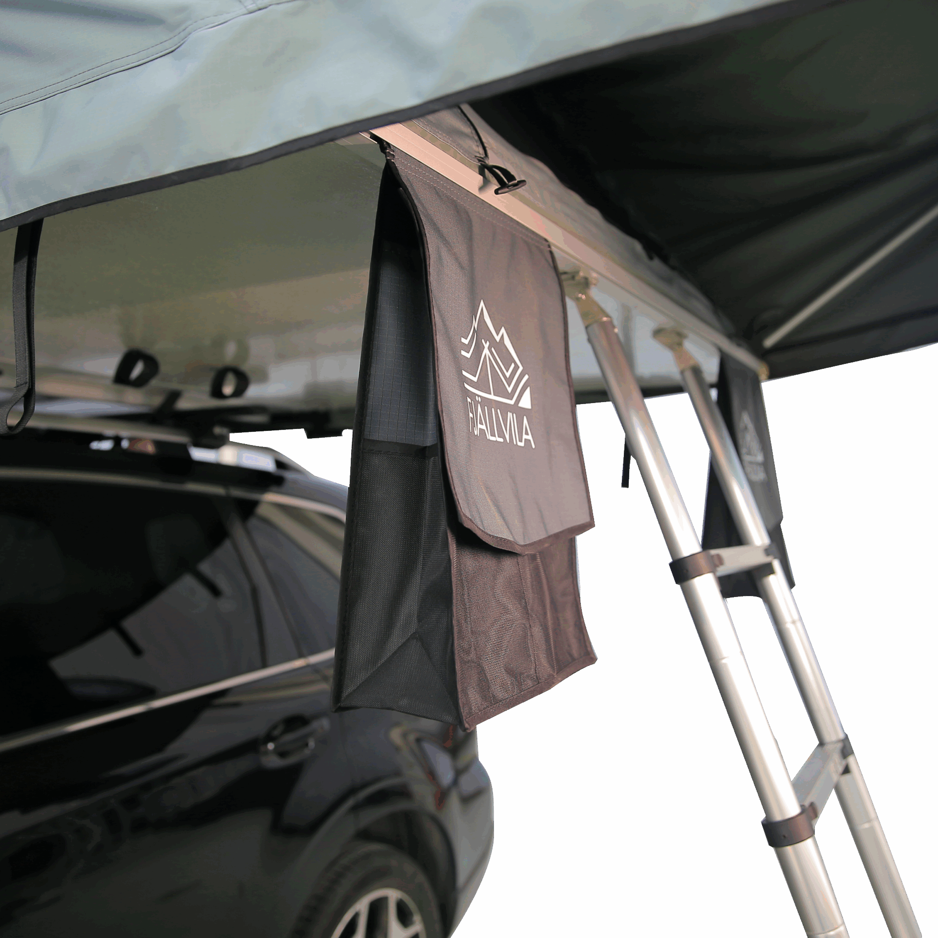 FjällVila UppLöv 140L Softcover Roof Tent Little-grey
