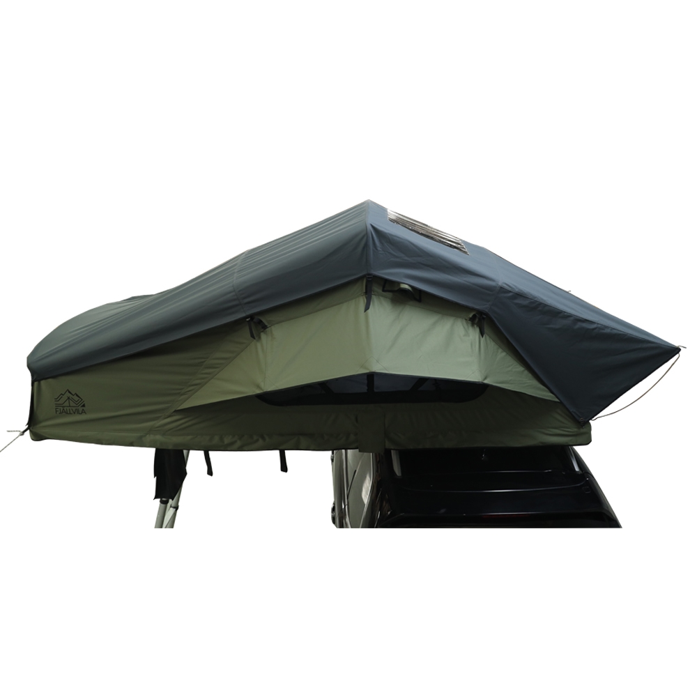 FjällVila UppLöv 190L Softcover daktent 4+ personen khaki-green