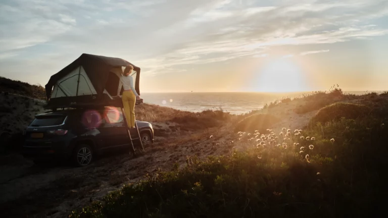 FjällVila Softcover daktent zonsondergang